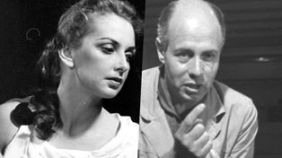 Para z Mokotowskiej 13. Zofia Mrozowska i Erwin Axer