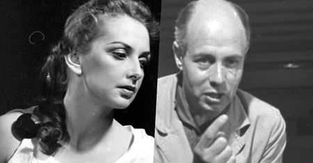 Para z Mokotowskiej 13. Zofia Mrozowska i Erwin Axer
