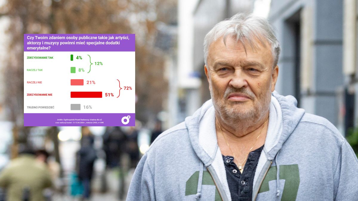 Krzysztof Cugowski to jeden z artystów z niską emeryturą