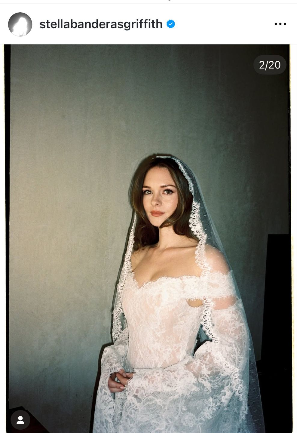 Stella Banderas wybrała suknię w stylu gotyckim