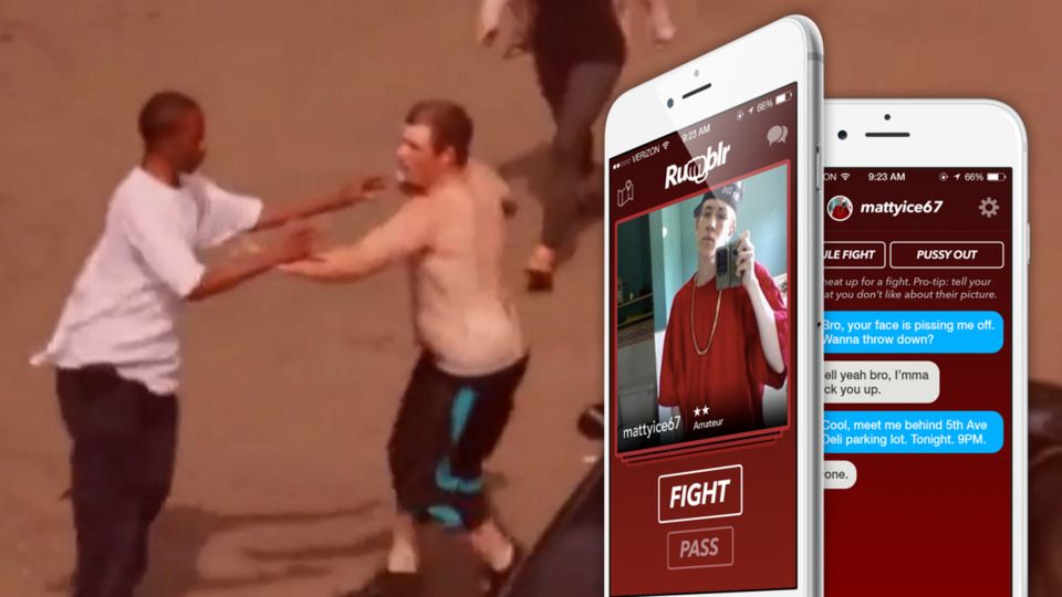"Tinder do bójek" - osoby stojące za projektem Rumblr przypadkiem odkryły nową niszę 1