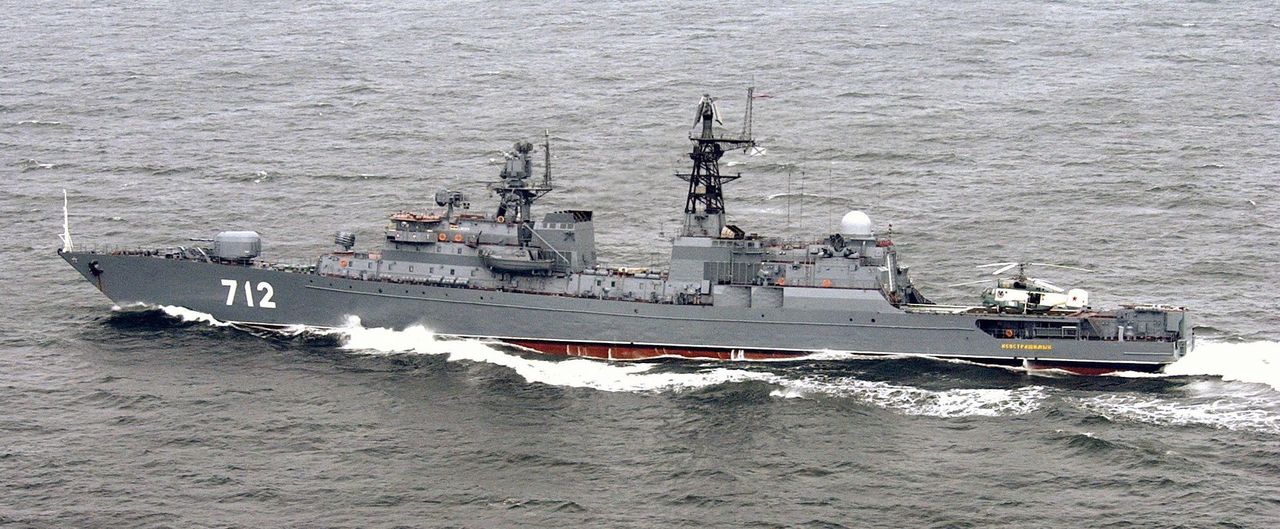 A Russian frigate of Project 11540