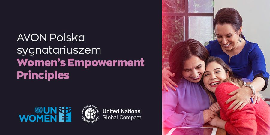 Z kobietami i dla kobiet. Avon Polska włącza się do inicjatywy ONZ na rzecz równości płci