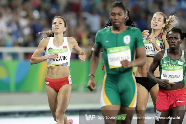 Walkę o medal olimpijski w Rio, Polka przegrała choćby z Caster Semenyą, która w 2019 roku dostała zakaz rywalizacji z kobietami z powodu zbyt wysokiego poziomu testosteronu