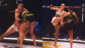 Żona posła w oktagonie. Zobacz jej walkę