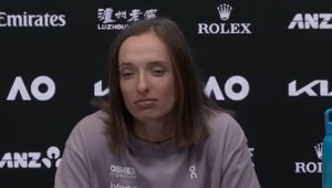 Napięta atmosfera na konferencji Świątek. "To nie jest żart"