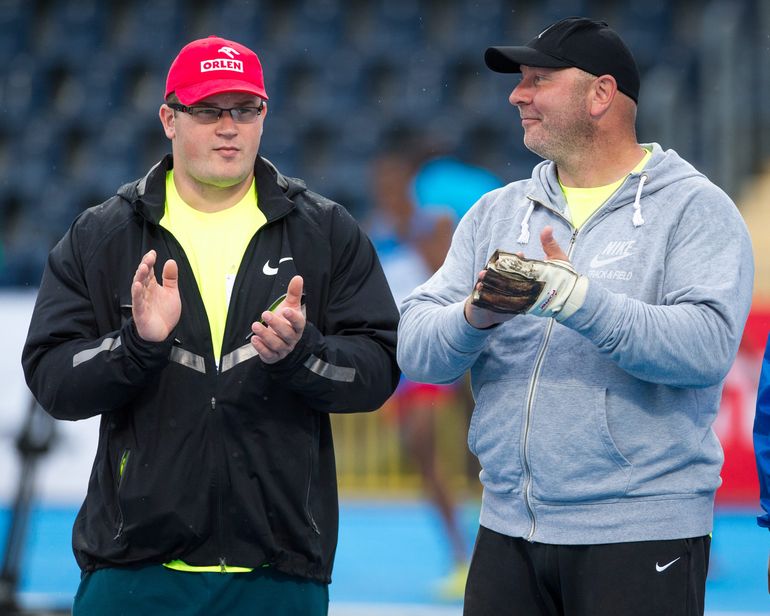 Paweł Fajdek i Szymon Ziółkowski w 2014 roku / fot. Tytus Żmijewski/PAP