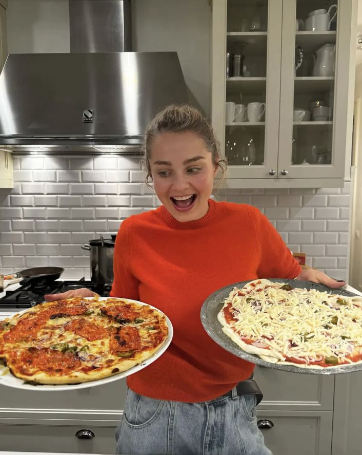 Małgorzata Socha w kuchni