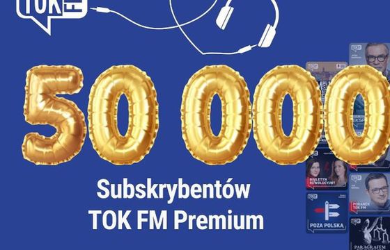 Radio TOK FM przebiło istotny pułap liczby subskrybentów. "Ten model ma przyszłość"