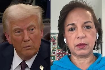 Donald Trump i Susan Rice, fot. kadry z youtube