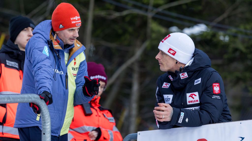 Getty Images / Foto Olimpik/NurPhoto / Na zdjęciu: Stefan Horngacher (po lewej) i Thomas Thurnbichler (po prawej)