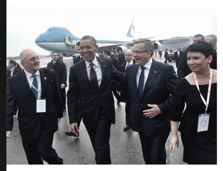Barack Obama w Warszawie