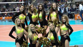Występ Cheerleaders ERGO Śląsk podczas meczu Jastrzębski Węgiel - Grupa Azoty ZAKSA Kędzierzyn-Koźle (galeria)