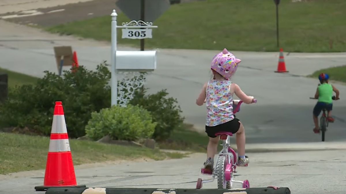 Mężczyzna twierdzi, że boi się o bezpieczeństwo dzieci bawiących się na ulicy