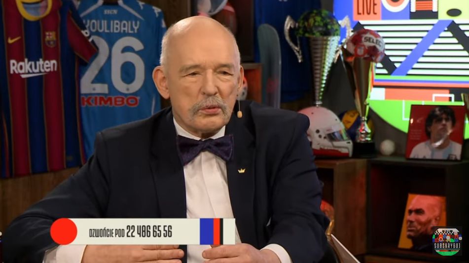Janusz Korwin-Mikke w programie Stanowskiego 