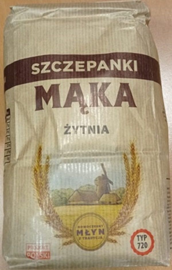 Mąka żytnia opakowanie