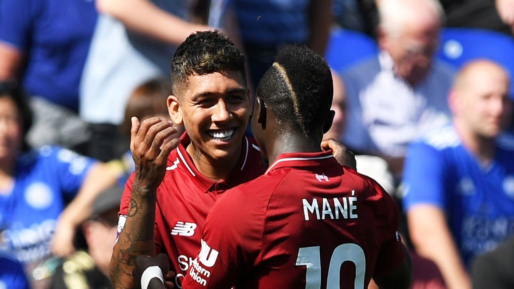 Roberto Firmino (z lewej) i Sadio Mane