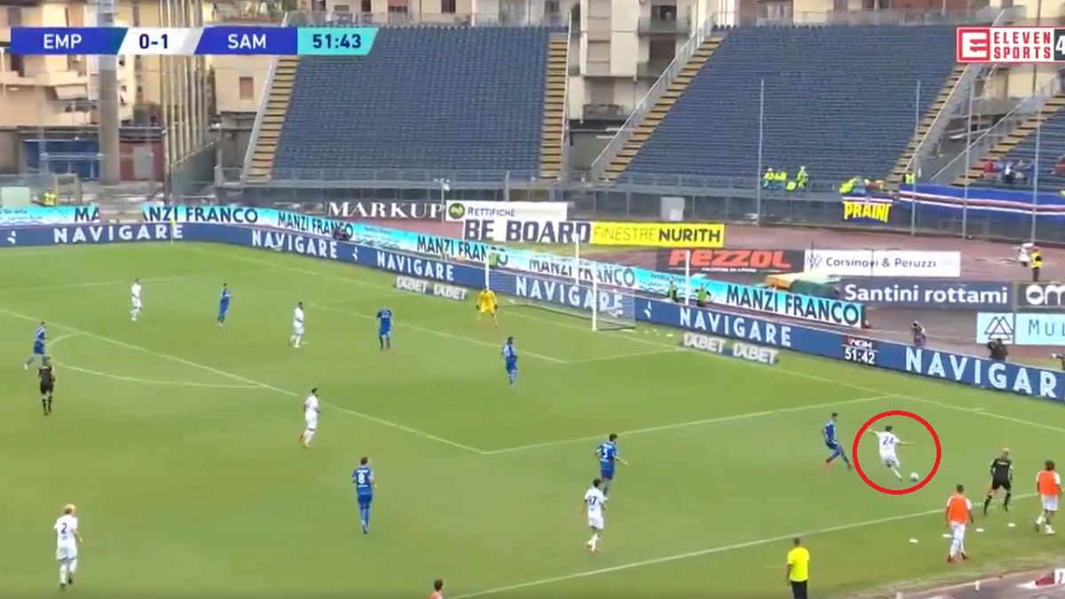 Twitter / Eleven Sports / Bereszyński z kolejną asystą