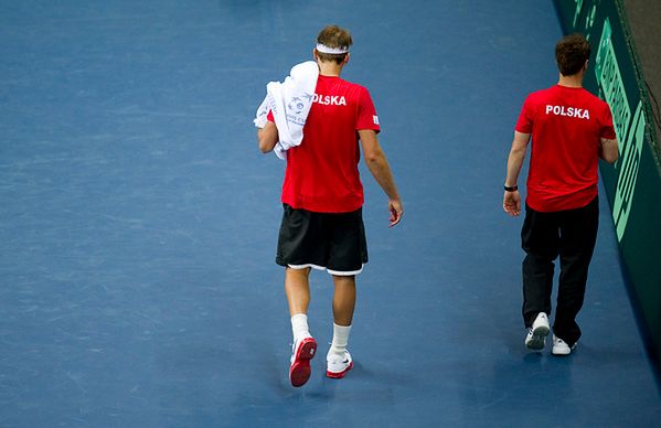 Łukasz Kubot poniósł pierwszą porażkę w Pucharze Davisa od trzech lat (foto: PZT)