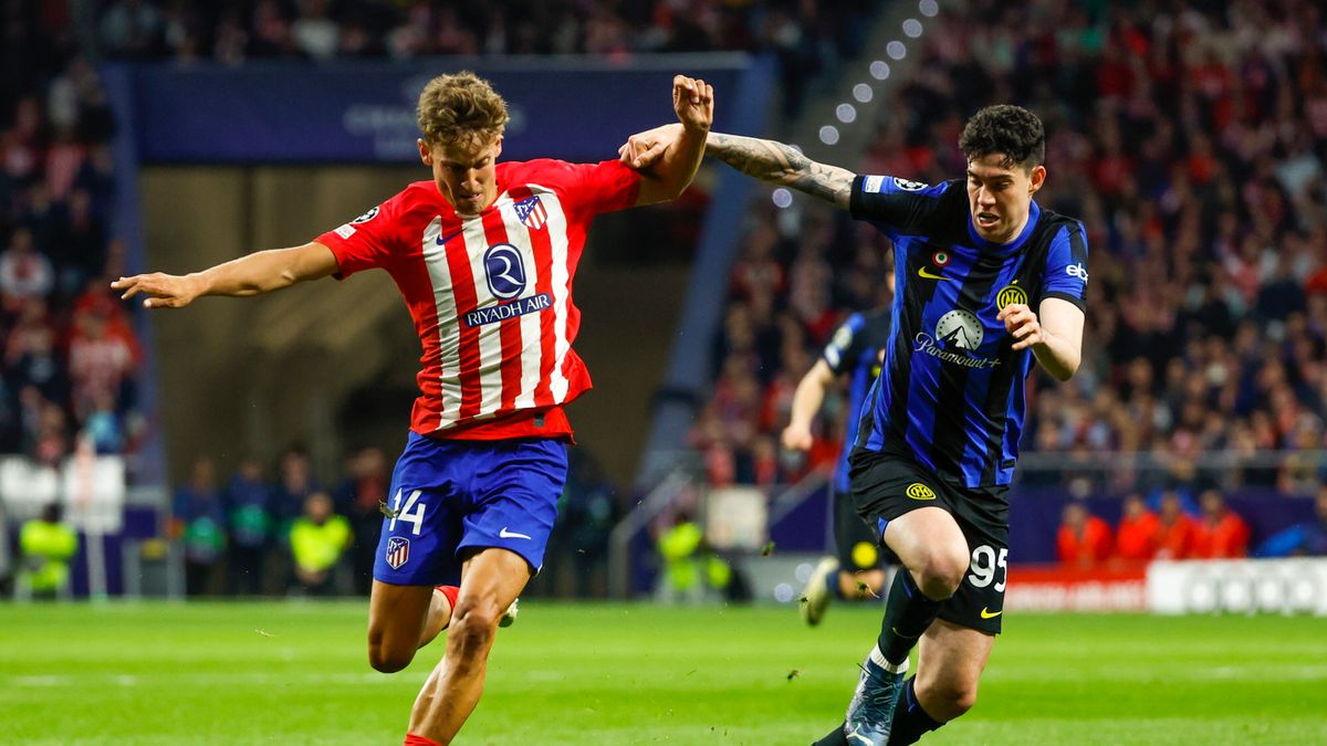 PAP/EPA / Mariscal / Mecz Ligi Mistrzów: Atletico Madryt - Inter Mediolan