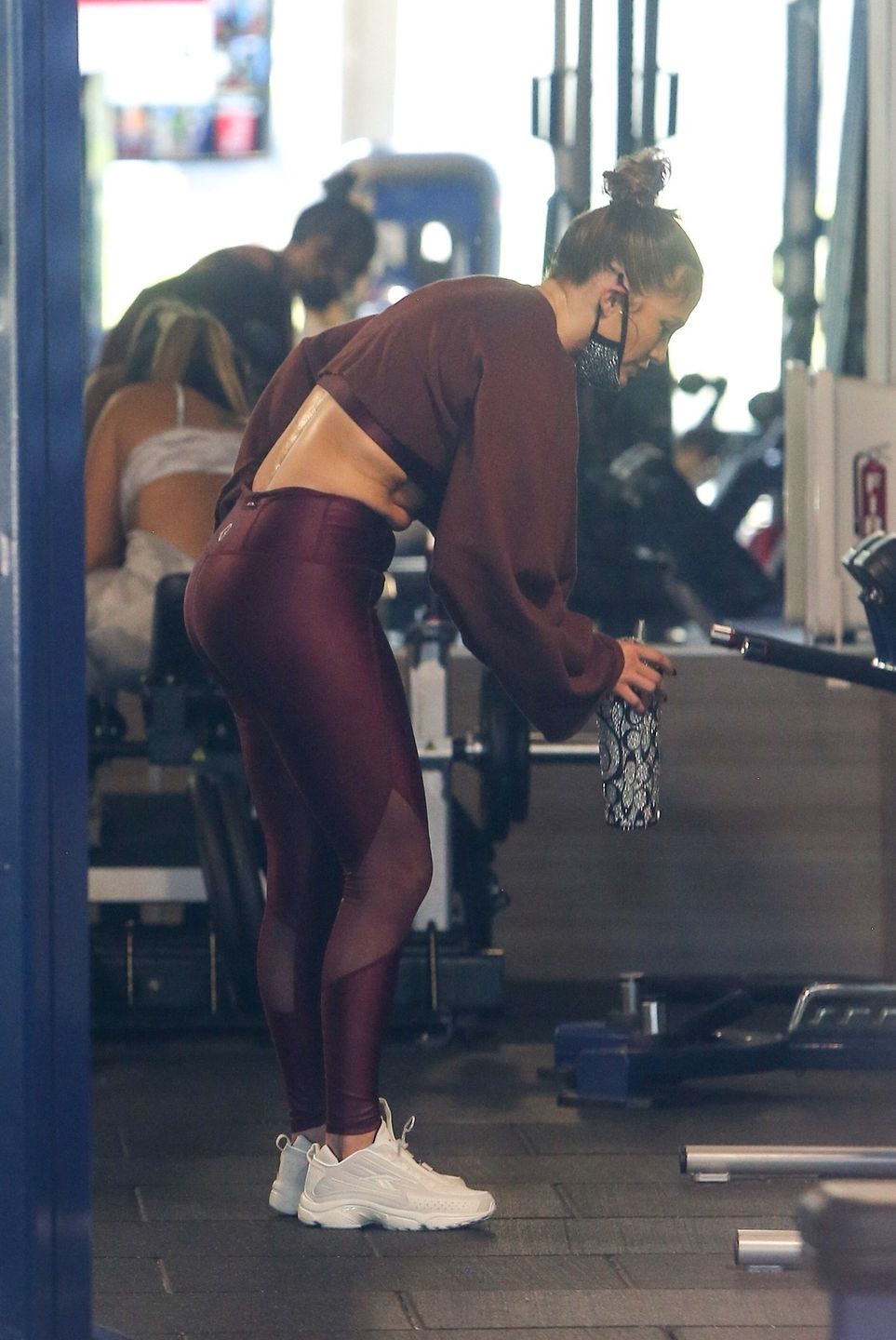 Jennifer Lopez na siłowni