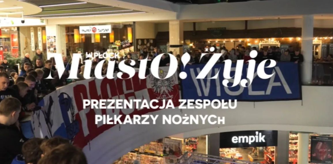MiastO!Żyje - Rekrutacja do przedszkoli, Prezentacja zespołu Wisły Płock - 06.02.25r.
