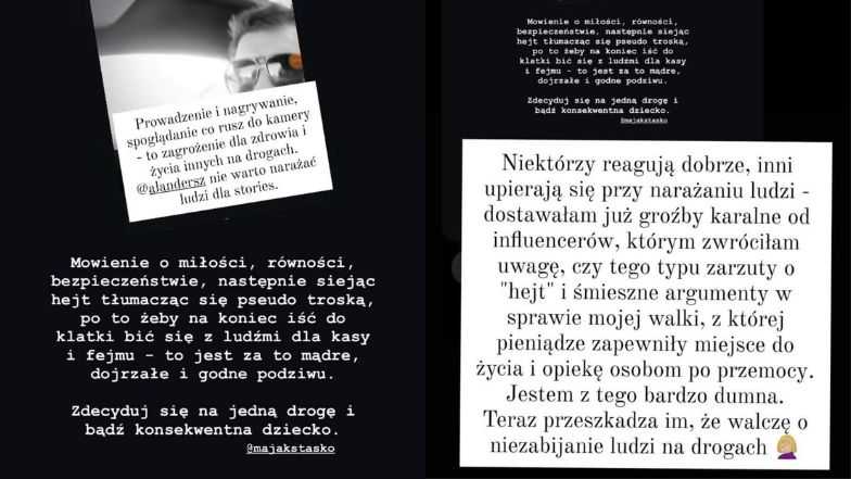 Maja Staśko wdała się w ostrą dyskusję z Alanem Anderszem