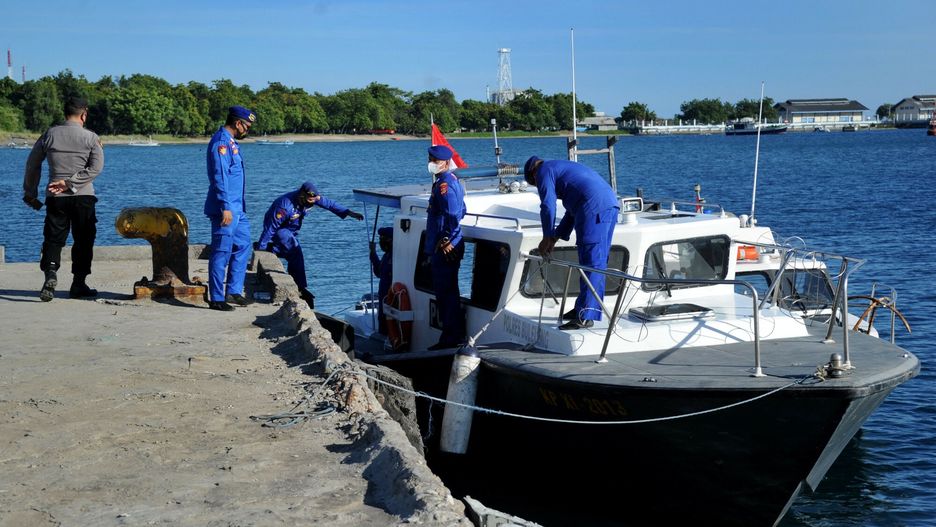 Indonezyjskie służby na Bali. Zdjęcie ilustracyjne 