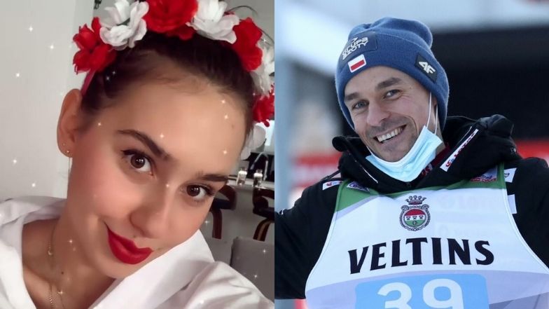 Marcelina Ziętek cieszy się z sukcesu Piotra Żyły