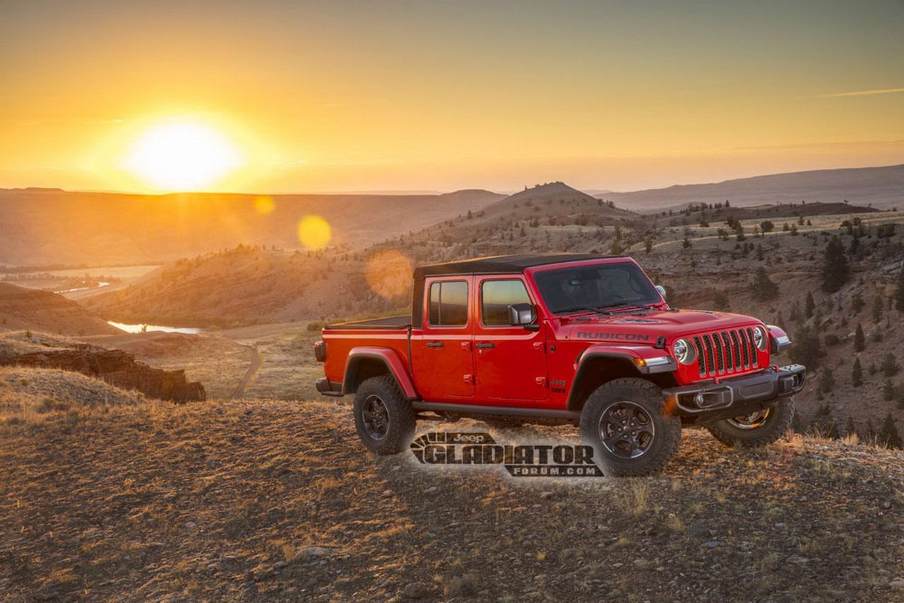 Jeep Wrangler będzie dostępny jako pick-up. Pierwsze zdjęcia już wyciekły