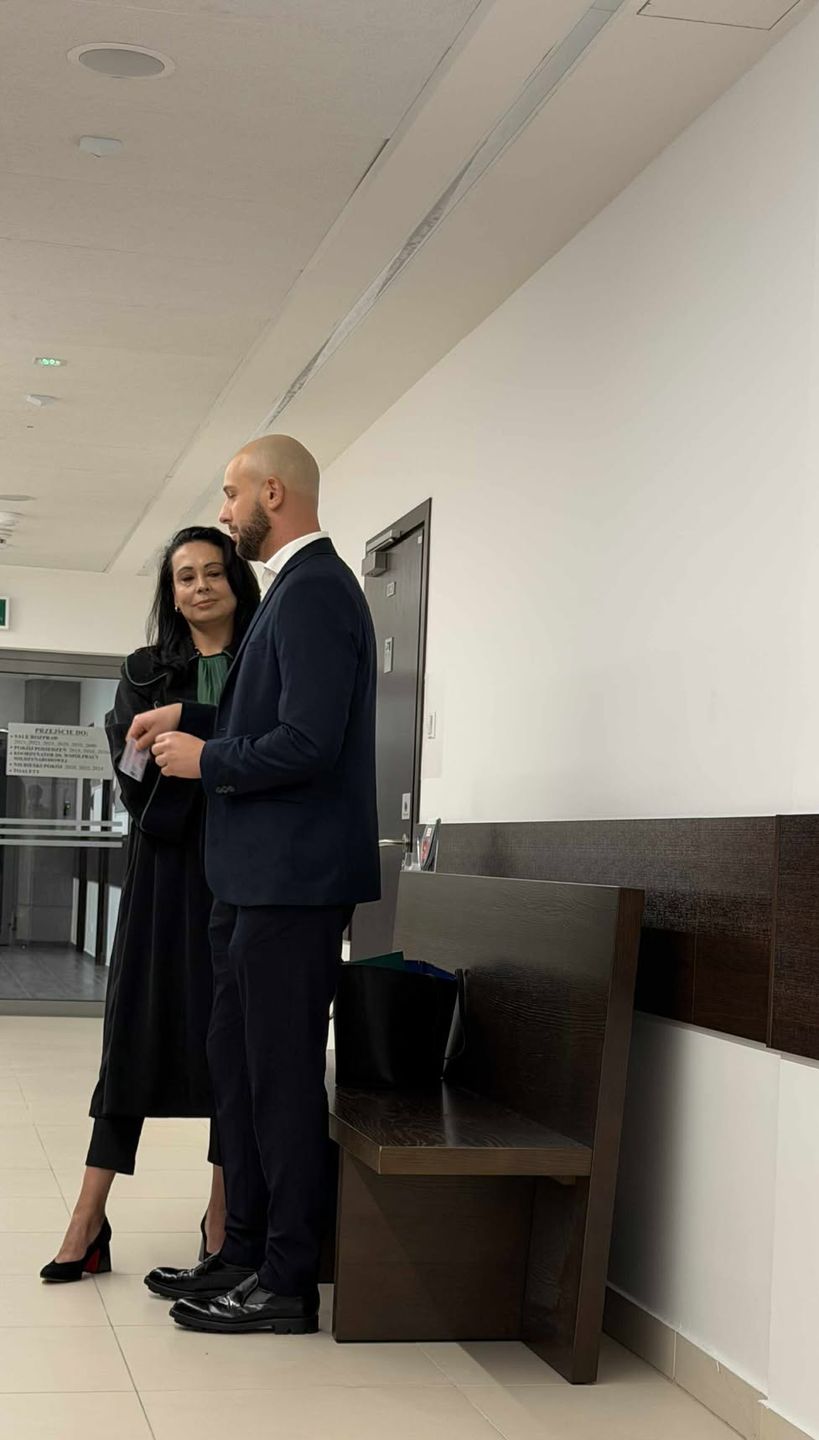 Agnieszka Kaczorowska i Maciej Pela spotkali się w sądzie