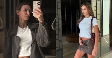 Uzbrojona w torebkę za ponad 16 TYSIĘCY złotych Sara Boruc eksponuje mięśnie brzucha. Robi wrażenie?