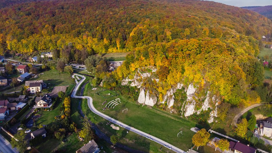 Gmina Krzeszowice to masa atrakcji - m.in. Dolina Pstrąga w Dubiu