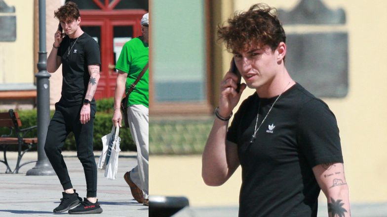 Marcin Dubiel w Sopocie z tajemniczą towarzyszką