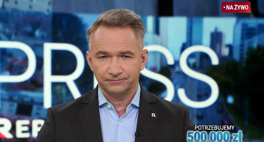 Republika znów zbiera pieniądze od widzów. „Na system ochrony”