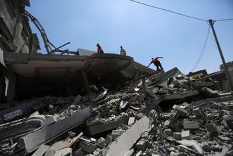 Naloty w Strefie Gazy. Izrael zbombardował dwa wieżowce