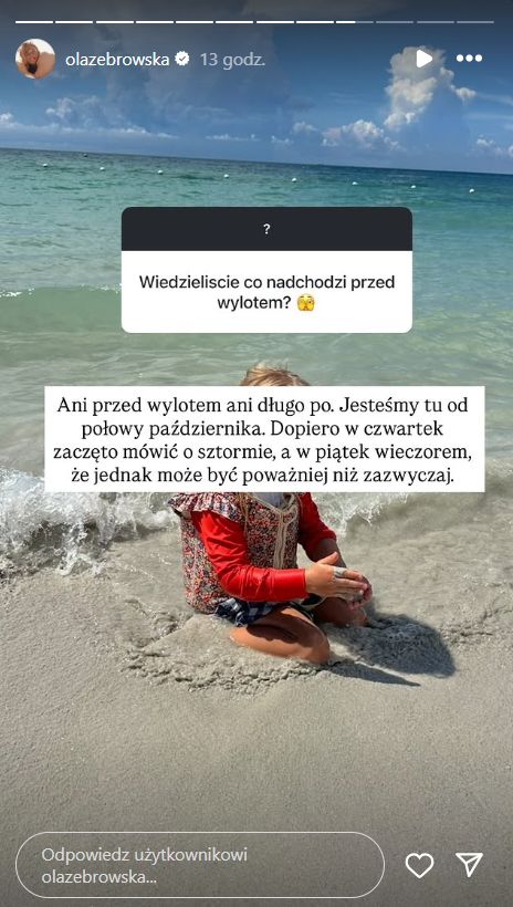 Ola Żebrowska, Michał Żebrowski