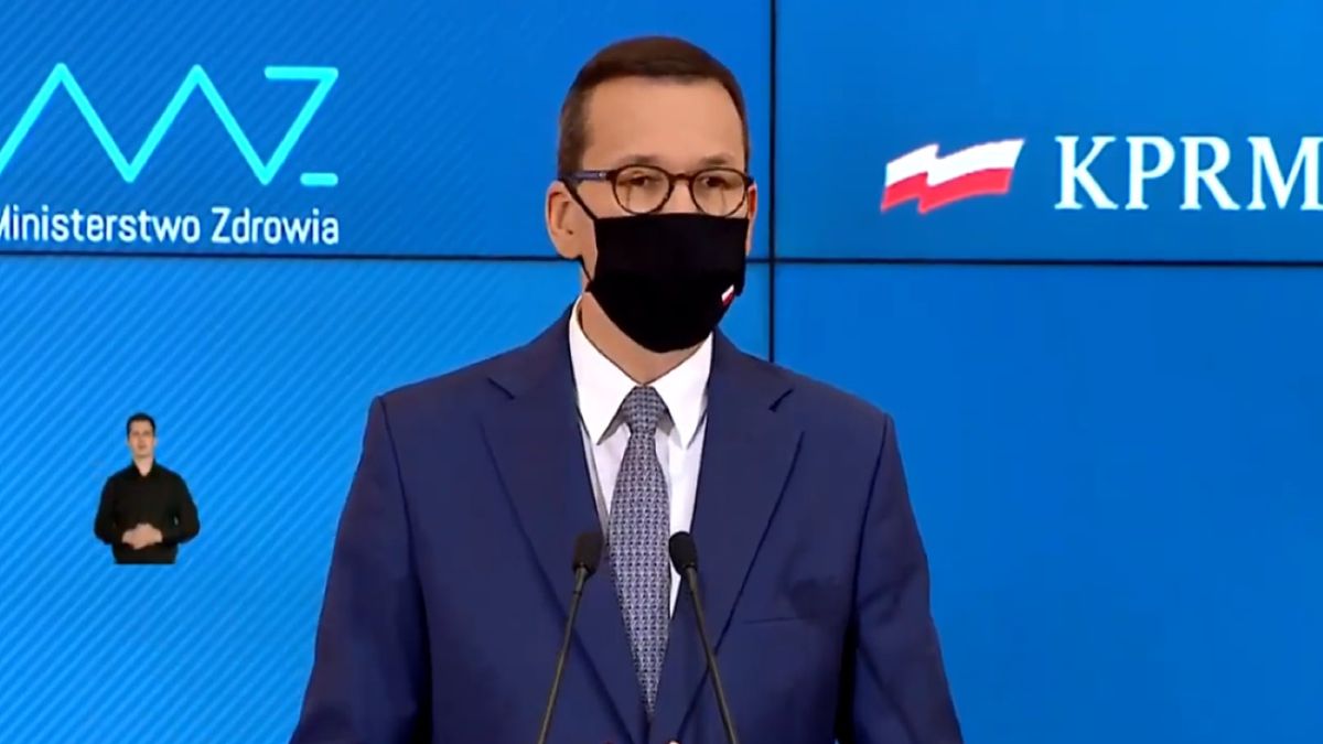 Koronawirus w Polsce. Konferencja Mateusza Morawieckiego w sprawie szkół