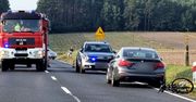 Rowerzysta zginął pod kołami BMW. Policja szuka świadków
