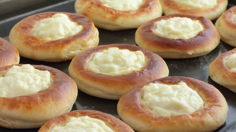 Drożdżówki z serem