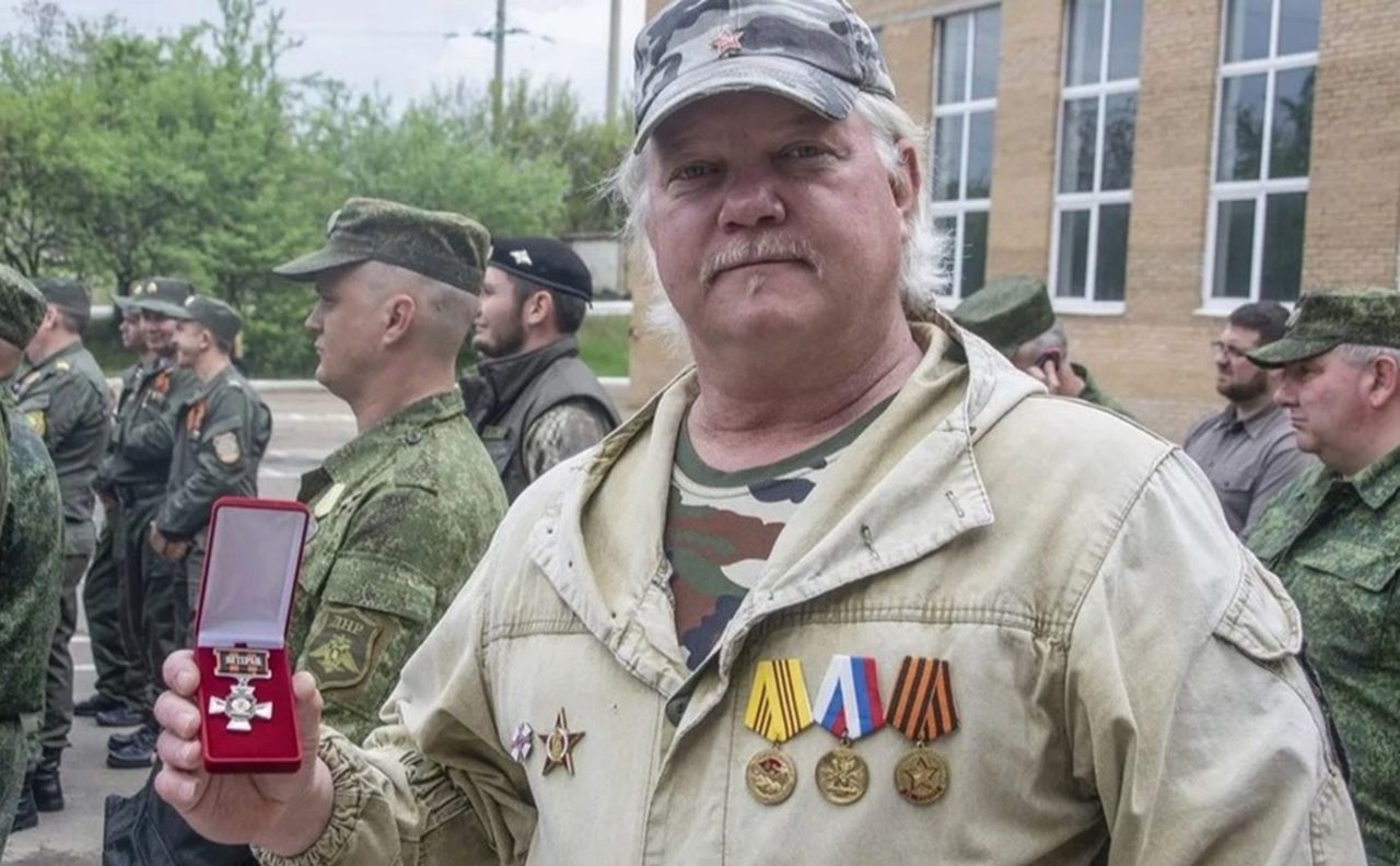 American Russell Bentley fought for Russia. He was killed by four Russian soldiers.