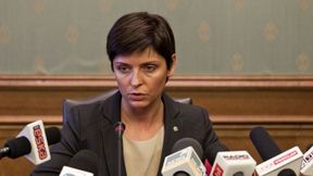 Minister Joanna Mucha spotkała się z zespołem Budowlanych Łódź