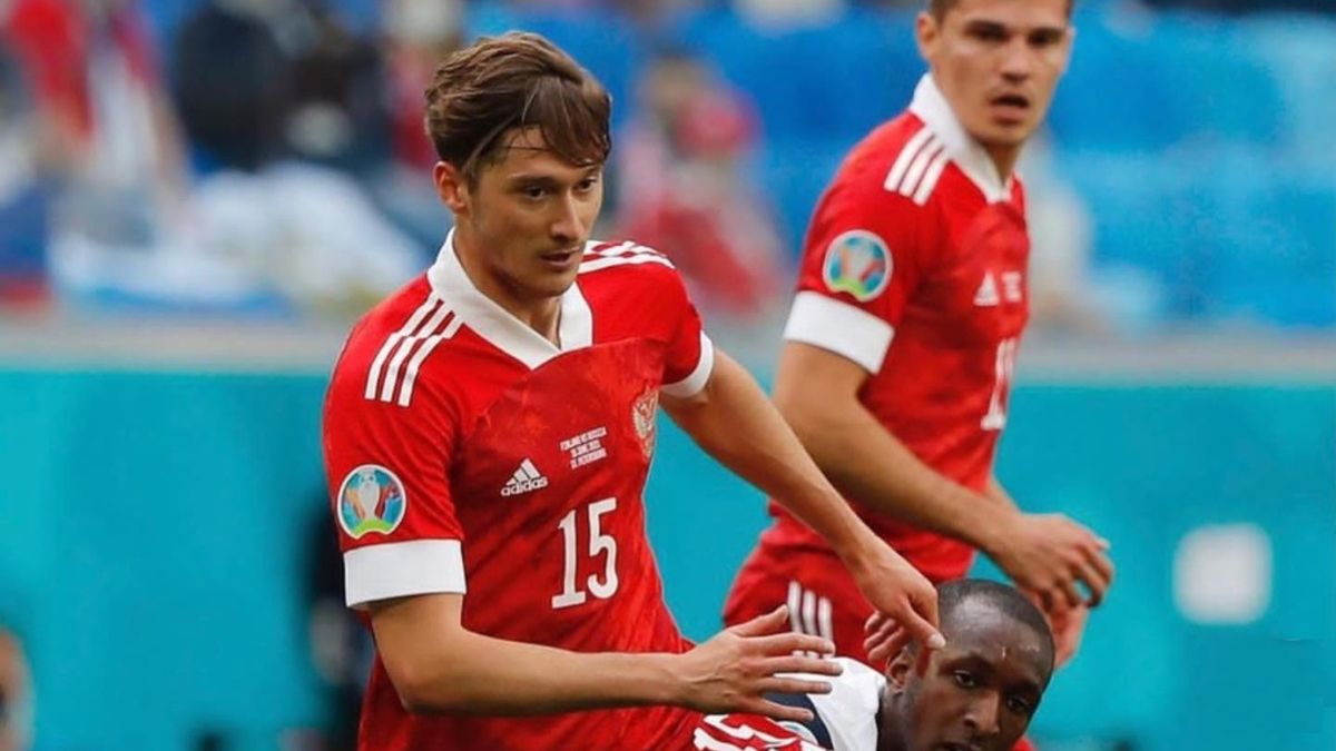 Instagram / Aleksiej Miranczuk / Aleksiej Miranczuk w meczu reprezentacji Rosji