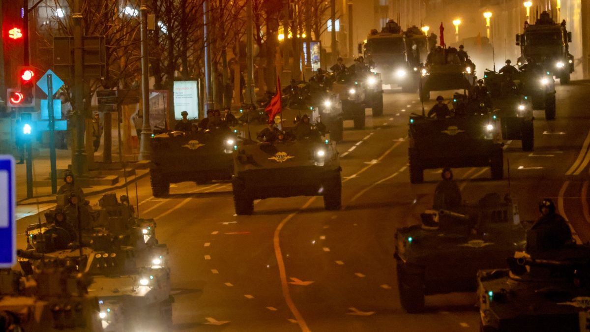 Próba przed Paradą Zwycięstwa w Moskwie 