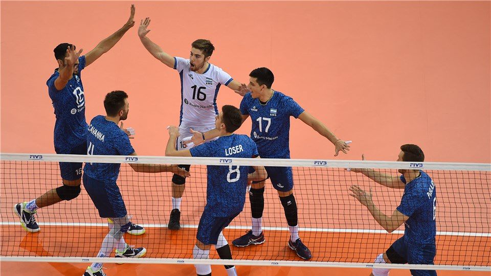 Materiały prasowe / FIVB / Na zdjęciu: reprezentacja Argentyny mężczyzn