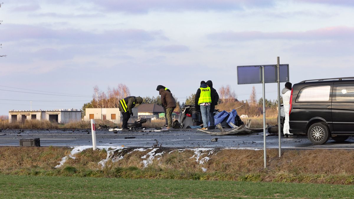 Miejsce tragicznego wypadku