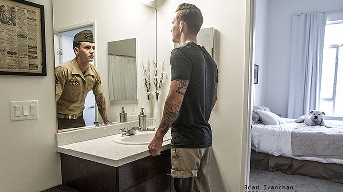 Prawdziwa osobowość wojskowych w lustrzanych odbiciach 1