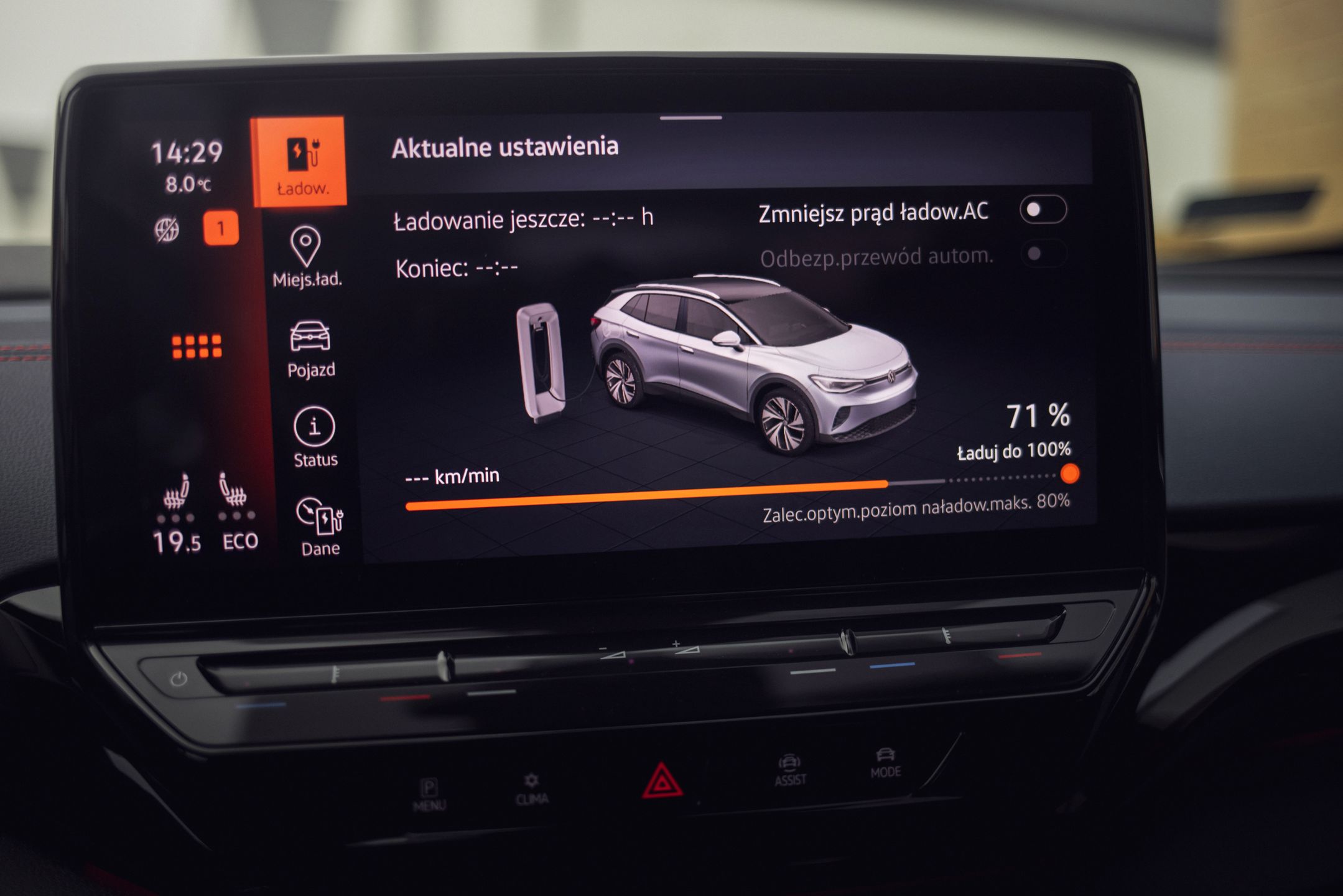 Ładowanie od 0 do 80% w 30 minut? To możliwe jeśli skorzystamy z ładowarki o mocy powyżej 100kW