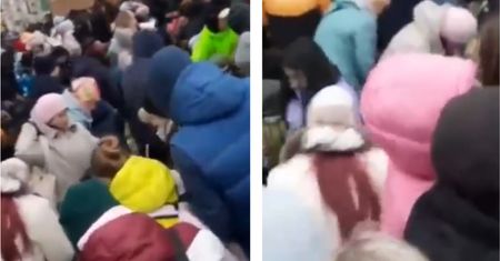Wyciekło nagranie z Rosji. Ludzie patrzą i nie wierzą