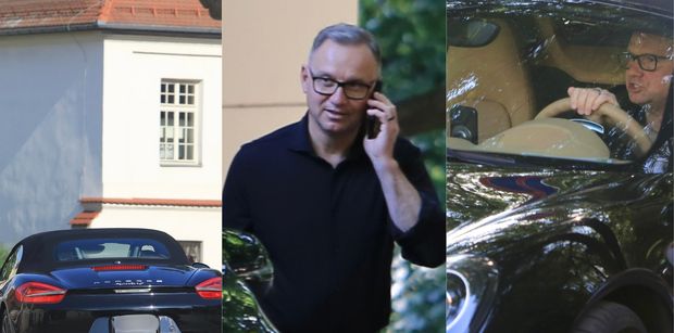 Andrzej Duda jeździ po Krakowie sportowym Porsche za ponad 160 TYSIĘCY ZŁOTYCH (ZDJĘCIA)